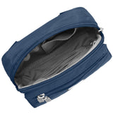 Baggallini Journey Crossbody Bags for Women 9x6" Small Lightweight Nylon Zipped Travel Safe Handbag Phone Passport Purse W/Rfid, Pacific