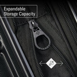 Samsonite Omni 2 Hardside Expandable Luggage with Spinner Wheels, 3-Piece Set (19/24/28), Midnight Black