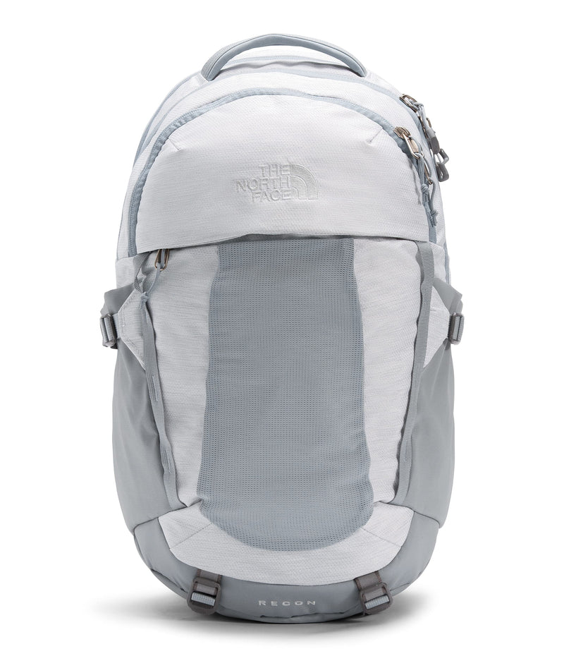 The North Face Women's Recon Everyday Laptop Backpack, TNF White Metallic Mélange/Mid Grey, One Size