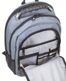 Dejuno Dejuno Commuter Backpack Checkpoint-friendly 15.6" Laptop Pocket - Heather Grey Laptop Backpack, Heather Grey