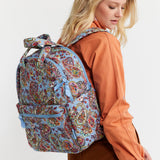 Cotton Campus Totepack Backpack, Provence Paisley