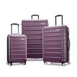 Samsonite Omni 2 Hardside Expandable Luggage with Spinner Wheels, 3-Piece Set (19/24/28), Icy Lilac