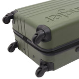 Wrangler Quest Luggage Set, Olive Green, 3 Piece Set (30"/26"/22")