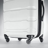 Samsonite Omni PC Hardside Expandable Luggage with Spinner Wheels, White, 2-Piece Set (20/24)