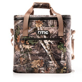 RTIC Soft Cooler 50 Can, Insulated Bag Portable Ice Chest Box for Lunch, Beach, Drink, Beverage, Travel, Camping, Picnic, Car, Trips, Floating Cooler Leak-Proof with Zipper, Camo