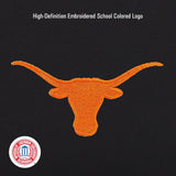 JanSport NCAA Officially Licensed Backpack, Texas Longhorns, Superbreak Plus with Padded 15'' Laptop Sleeve, Spacious Computer Bag for Men & Women, Durable Daypack with Bottle Pocket, Black