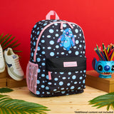 Disney Stitch Backpack for Girls Teens School Bag Kids Book Bag School Supplies Gifts (Black)