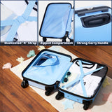 Bluey Kids Luggage with Wheels Rolling Suitcase Small Carry On Travel Suitcase Vacation Weekend Trips Travel Essentials
