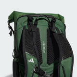 adidas Mens Adaptive Packing System Backpack Travel Casual - Green