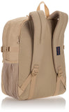 JanSport Main Campus FX Backpack - Travel or Work Bag w 15-Inch Laptop Pack with Leather Trim, Travertine