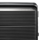 Samsonite Paralux Carry-On Luggage - Innovative Design - Quick Access Front Pocket - Dual Suspension Wheel Technology - TSA Lock - Expandable - Includes Removable Packing Cubes - Black