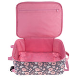 Stephen Joseph Kids' Luggage, Charcoal Flower