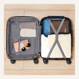 Amazon Basics 26" Hardside Medium Checked Luggage, Expandable Hardshell Suitcase with Wheels, Scratch-Resistant Surface, Four Multi-directional Wheels, Orange