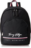 Tommy Hilfiger Mens York Backpack, Th Deep Black
