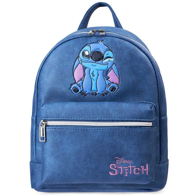 Disney Stitch Backpack for Girls Teens Women with Double Straps Daypack Backpacks for School Travel Trip Park Gifts for Girls (Blue Stitch)