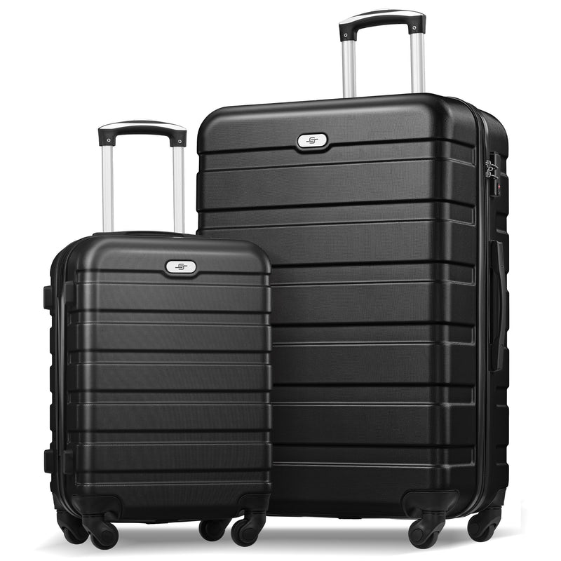 Suitour Luggage Sets 2 Piece with Spinner Wheels,Hard Shell 20 Carry on Suitcase and 28 inch Luggage with Spinner Wheels Suitcase Set with TSA Lock(20in/28in)