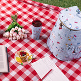 kate spade new york Insulated Backpack Cooler Large Capacity, Portable Soft Cooler Bag for Picnics, Beach, Pool, Hiking (Park Picnic)