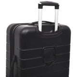 Wrangler Smart Spinner Hardside Luggage, 3 Piece Set, Black