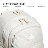 adidas Prime Backpack for Work, Travel Bag for Women and Men with Padded Compartment for Laptop