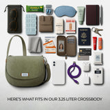 Travelon Anti-Theft Heritage Saddle Crossbody