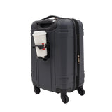 Wrangler Astral Hardside Luggage, Dark Shadow, 22-Inch Carry-On