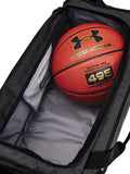 Under Armour Unisex-Adult Undeniable 5.0 Duffle, Black Medium Heather (002)/Metallic Gold, Small