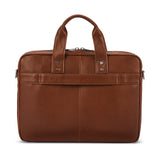 Samsonite Men's Cognac Leather Briefcase