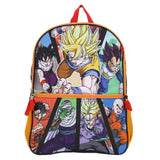 BIOWORLD, Boys, Five-Piece 16" Backpack Set for Boys (Little Kid/Big Kid), Orange, One Size