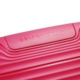 DELSEY Paris Dune Hardside Expandable Luggage with Spinner Wheels, Viva Magenta, Checked-Medium 25 Inch