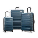 Samsonite Omni 2 Hardside Expandable Luggage with Spinner Wheels, 3-Piece Set (19/24/28), Nova Teal