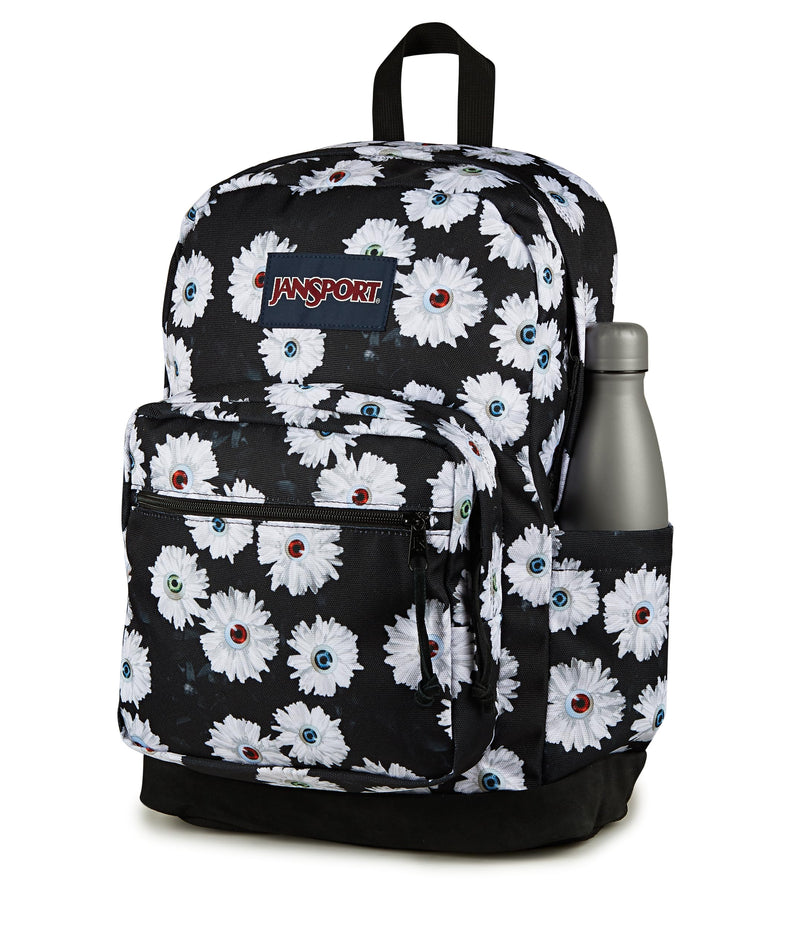 JanSport Right Pack Backpack - Durable Daypack with Padded 15" Laptop Sleeve, Spacious Main Compartment & Integrated Water Bottle Pocket, Eyeball Blossom