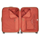 DELSEY PARIS Chatelet Air 2.0 Hardside Luggage with Spinner Wheels, Angora, Checked-Medium 24 Inch