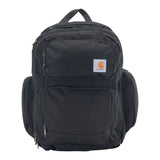 Carhartt 35L Triple-Compartment Backpack, Durable Pack with Laptop Sleeve and Duravax Abrasion Resistant Base, Black