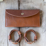 Farm and Posh Compact Horse Saddle Bag – Western Saddle Phone Holder | Lightweight Trail Riding Pouch