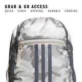 adidas Alliance Sackpack – Drawstring Backpack for Sports, Small Gym Bag