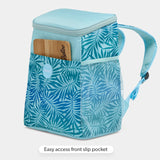 Igloo Print Essentials Insulated Backpack Cooler | 18 Can Capacity | Palm Sea Mist