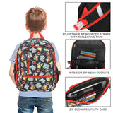 Bioworld Pokemon Starters & Pokeballs All-Over Print 16" Backpack & Lunch Kit Value Set