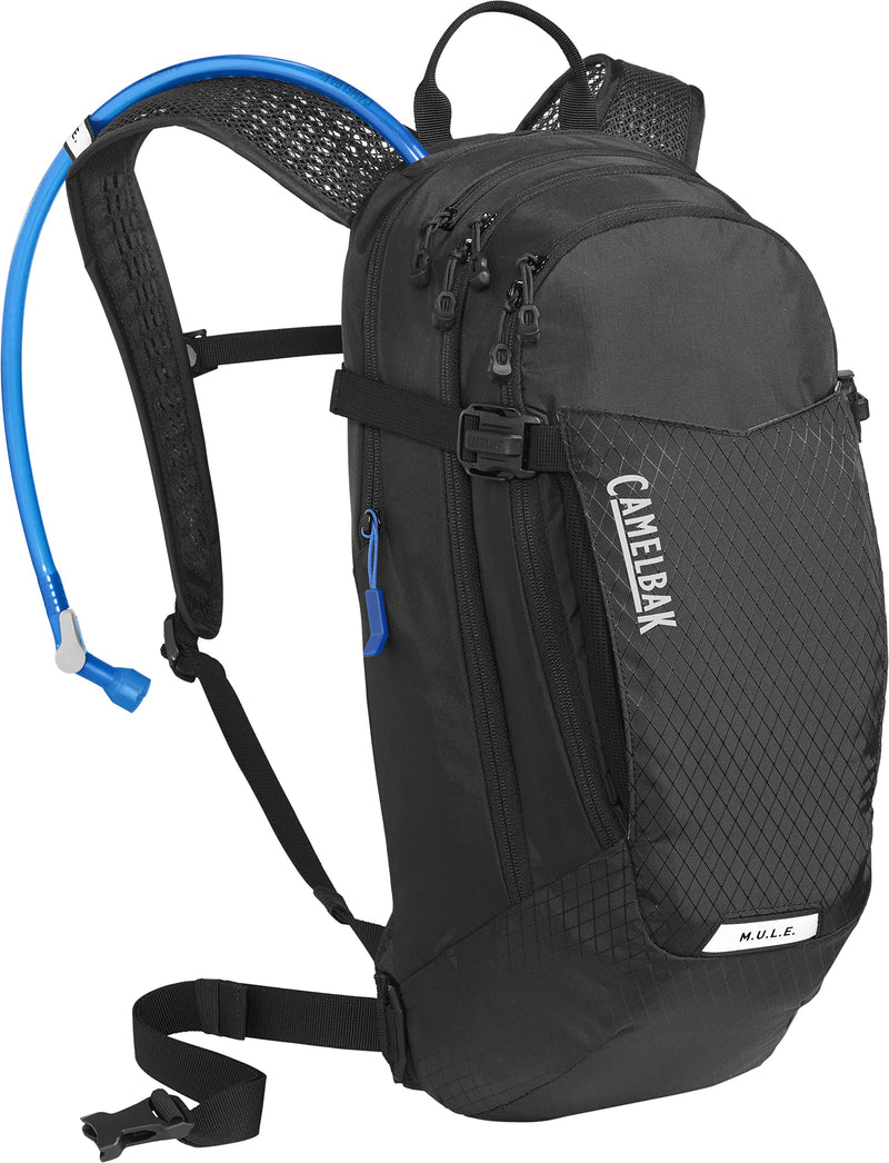 CamelBak M.U.L.E. 12 Hydration Pack 100oz for Mountain Biking and Trail Riding, Black