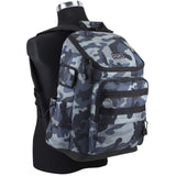 FUEL Travel Laptop Hiking Backpack Carry On Airline Approved Luggage Bag Carry On Large Backpack, Black Midnight Blue Camo