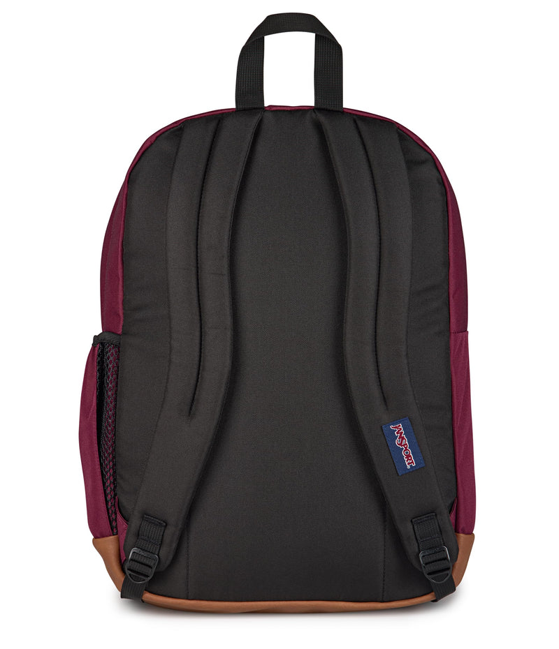 JanSport Cool Backpack with 15-inch Laptop Sleeve, Large Computer Bag Rucksack with 2 Compartments, Ergonomic Straps, Cherry Lacquer