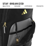 adidas Primetime Large Backpack for women and men, big bag with laptop sleeve