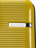 Rockland Horizon Hardside Expandable Spinner Wheel Luggage Set, Yellow, 3-Piece Set (20/24/28) (F237-YELLOW)