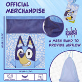 Bluey Swim Bag for Kids, String Bag for Swimming, Sports - Drawstring Backpack