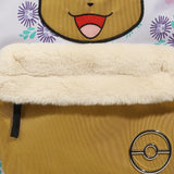 Bioworld Pokémon Eevee All-Over Print Characters 17" Adult Backpack