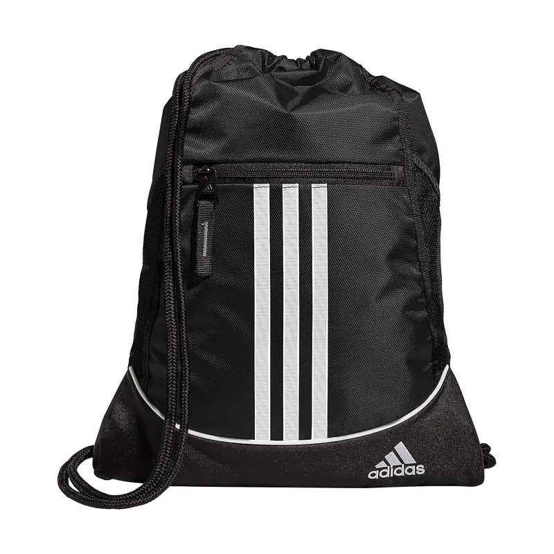 adidas Alliance Sackpack – Drawstring Backpack for Sports, Small Gym Bag
