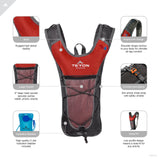 Teton Sports Trailrunner Hydration Backpacks– Hydration Backpack for Hiking, Running, Cycling, Biking, 2L Hydration Bladder Included