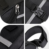 SunHalo Gear Bike Seat Bag - Bicycle Saddle Bag Under Seat Cycling Accessories Storage Pouch Wedge Pack for Mountain & Road Bike - Black