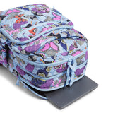 Vera Bradley Women's Cotton XL Campus Backpack, Butterfly By - Recycled Cotton, One Size