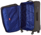 Dejuno Executive 3-Piece Spinner Luggage Set With USB Port - Grey
