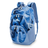 High Sierra Swoop SG Backpack, Travel or Work Laptop Bookbag with Drop Protection Pocket, and Tablet Sleeve, One Size, Blue Marble Swirl
